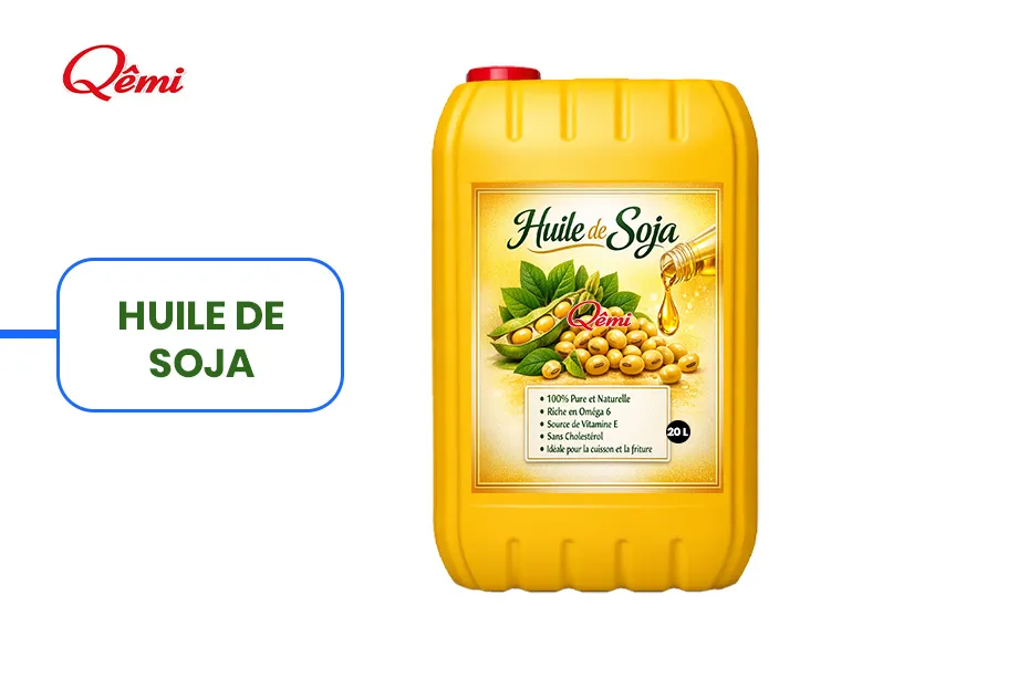 huile de soja pure au Bénin