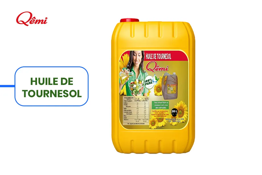 huile de tournesol au Bénin